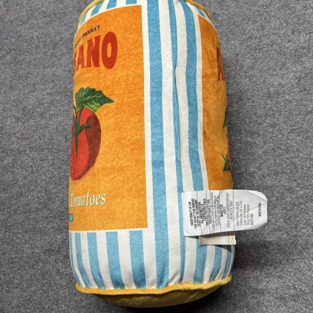 Ashland Italian Kitchen Tomato Can Pillow 10x17.5 Multicolor Polyester Decor - Picture 2 of 4